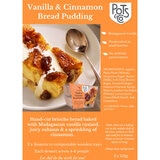 Pots & Co Vanilla & Cinnamon Bread Pudding, 2 x 512g