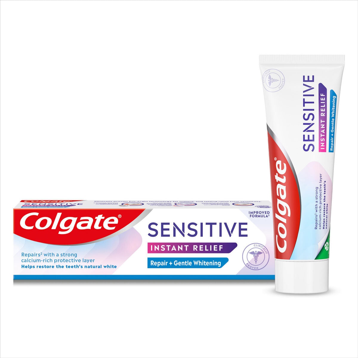 Colgate Sensitive Instant Relief Toothpaste, 6 x 75ml