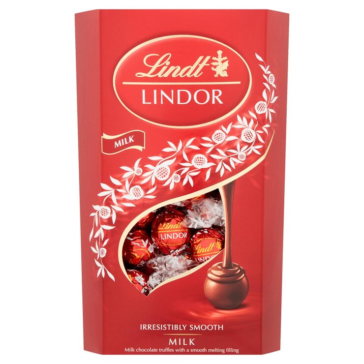 Lindt Lindor Milk Chocolate Truffles, 600g Costco UK