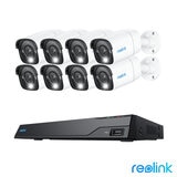 Reolink 12MP (4K+) UHD NVR PoE AI 16 x channel / 8 x Bullet camera kit. 4TB at costco.co.uk