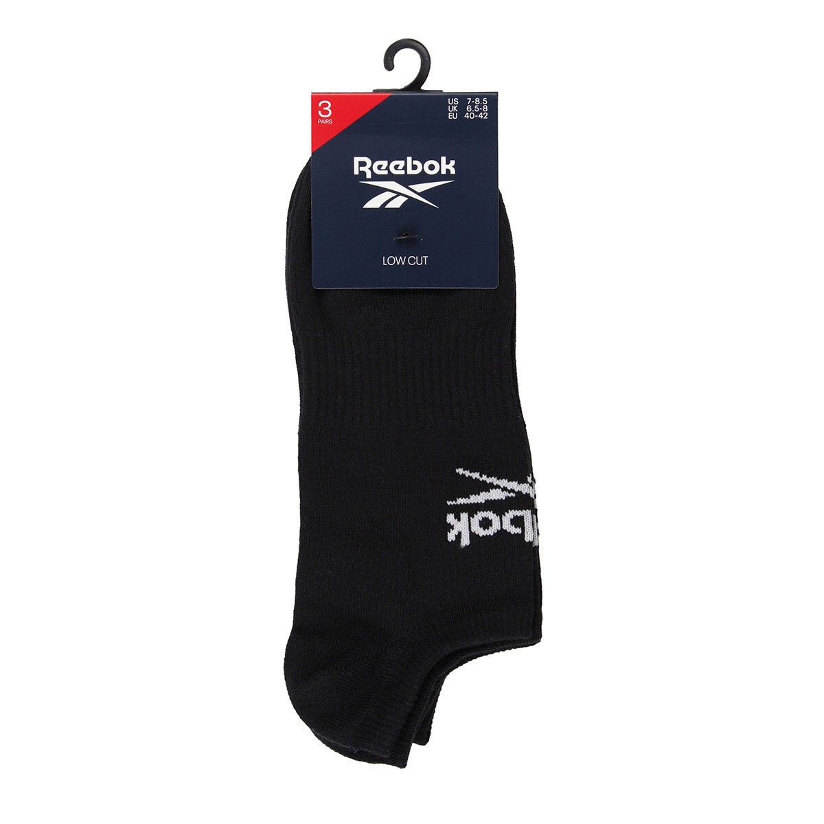 Reebok Unisex Core No Show Socks 6 Pack