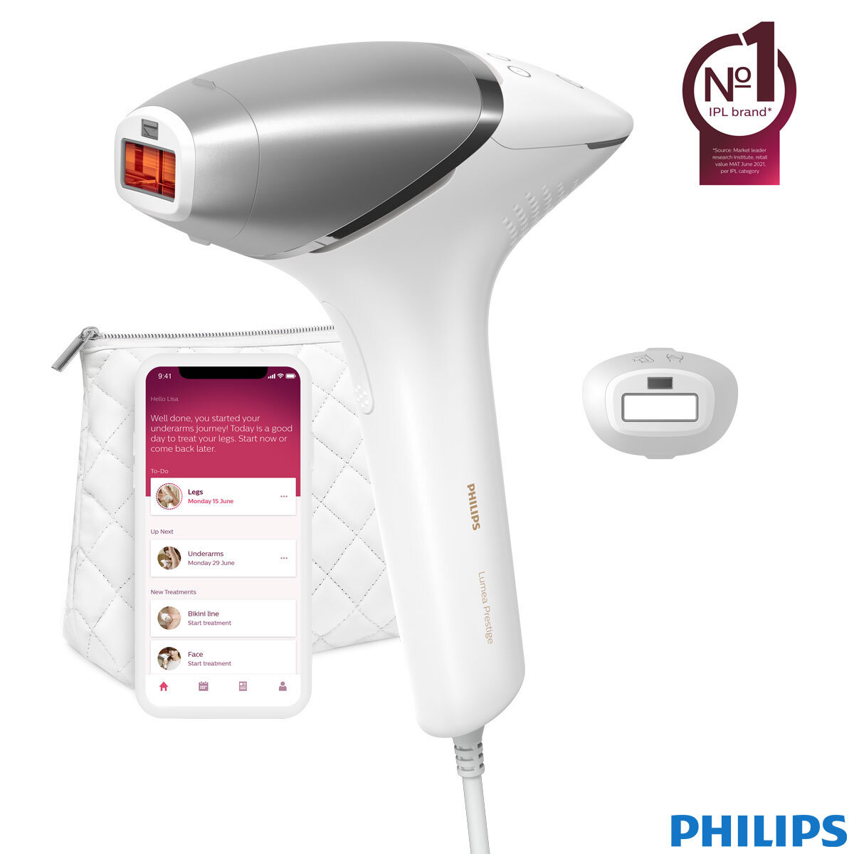 See What Comes in the Box with the Lumea IPL Series 9000 Philips
