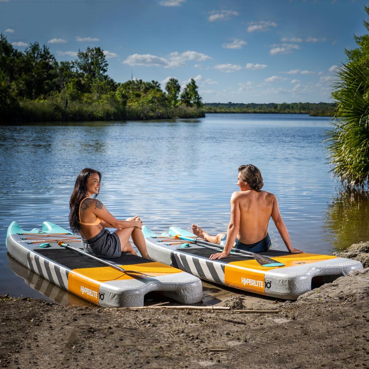 Hyperlite Elevation 2.0 10ft (3.05m) iSUP Inflatable Paddleboard Package