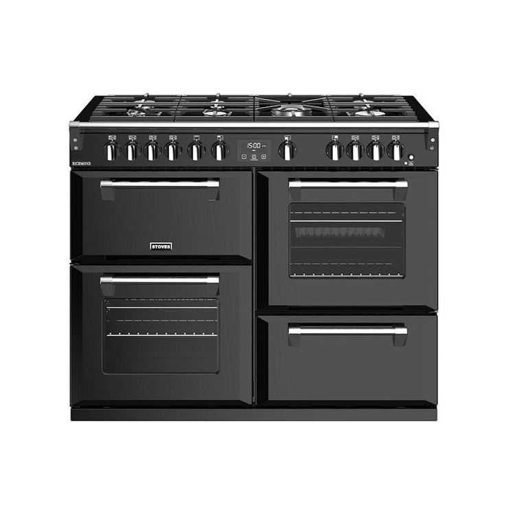 Stoves Richmond S1000G, 100cm Gas Range Cooker A Rating in 3 Colours