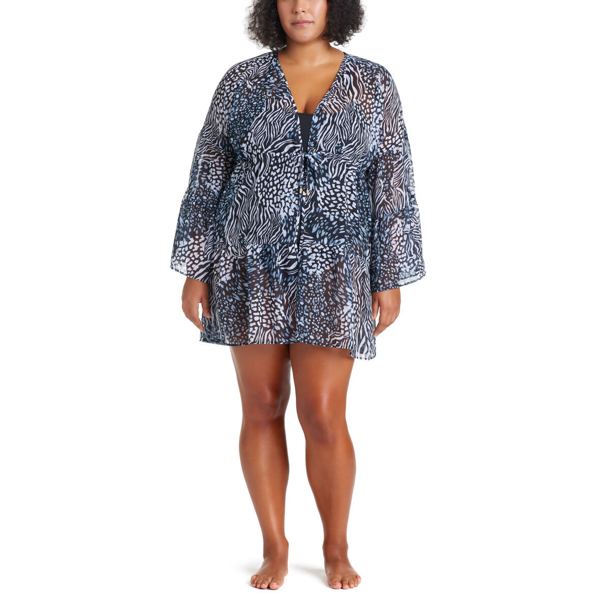 Rod Beattie Ladies Bleu Beach Cover Up Dress