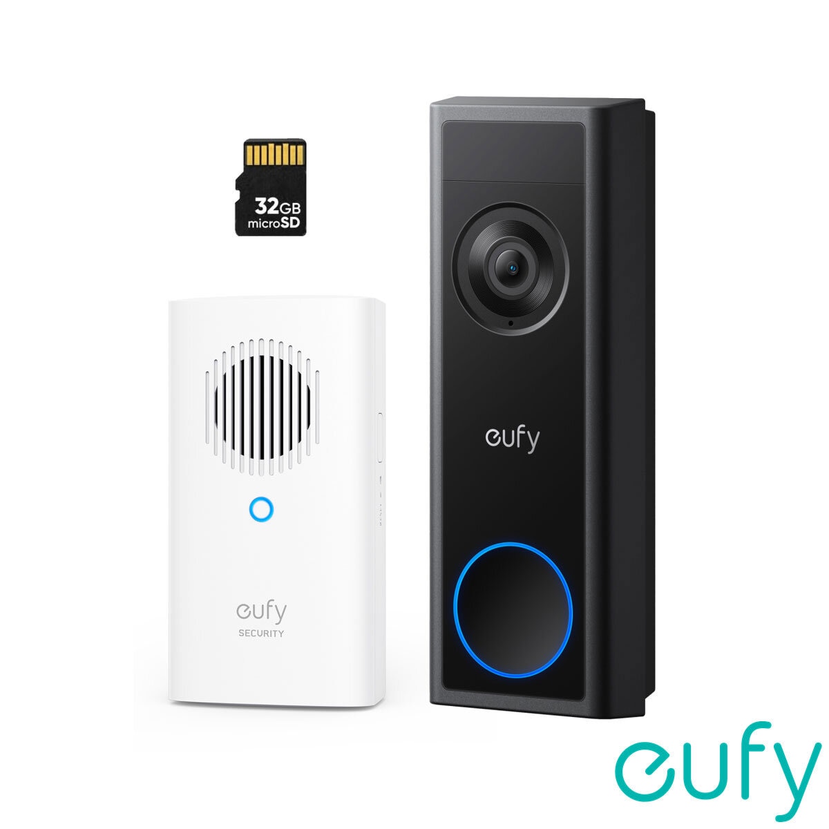 Eufy Video Doorbell C31 with Chime - No Monthly Fees at costco.co.uk