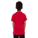 Champion Boy's 2 Pack Short Sleeve T-shirt in Black/Scarlet