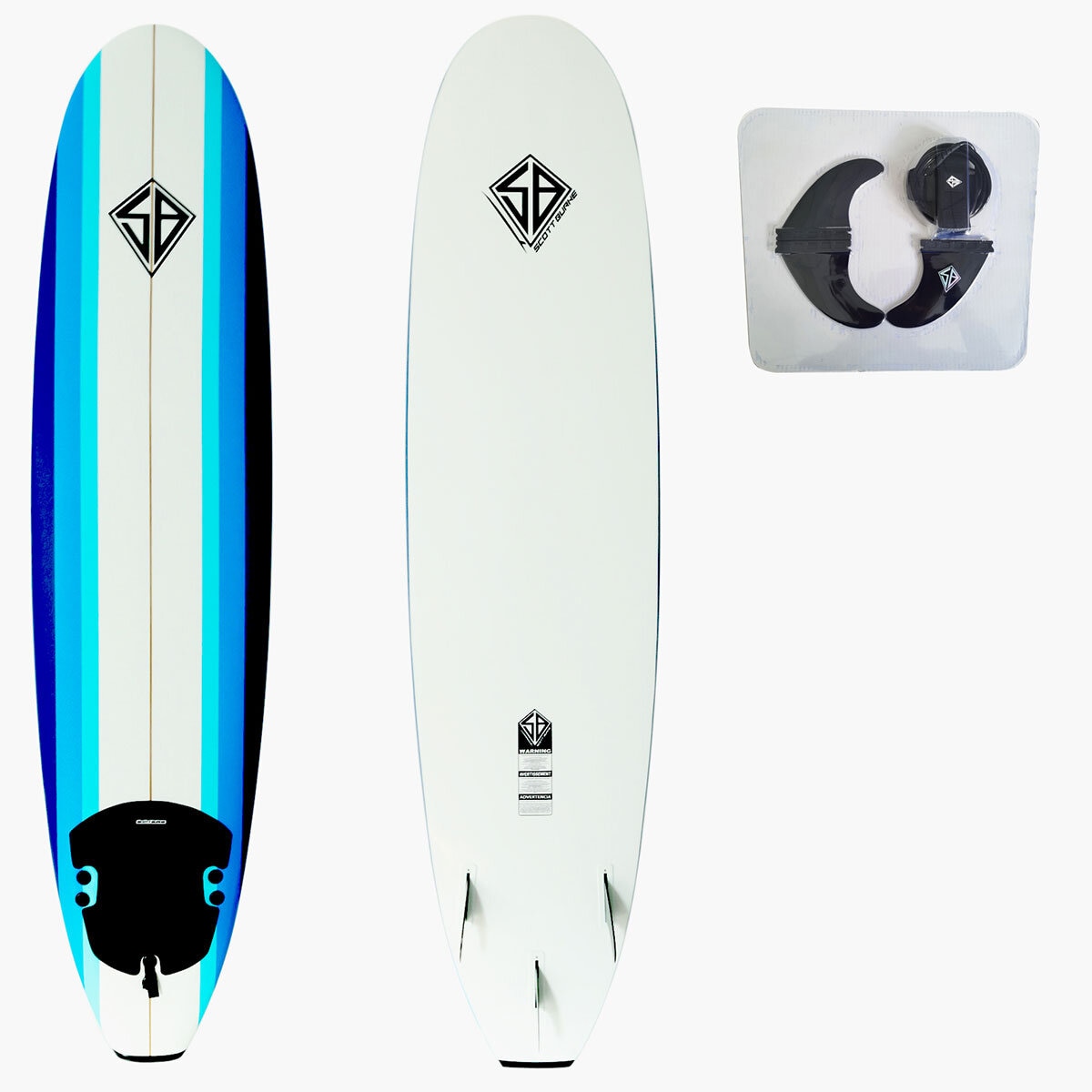 Scott Burke 8’ Soft Surfboard