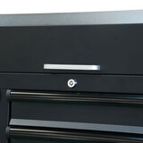 Close up detailed shot of HILKA 55" 8 DRAWER CHEST TOOL CHEST ITC55 Close up detailed shot of HILKA 55" 8 DRAWER CHEST TOOL CHEST ITC55