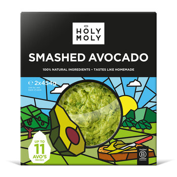 Holy Moly Smashed Avocado Dip, 2 x 454g