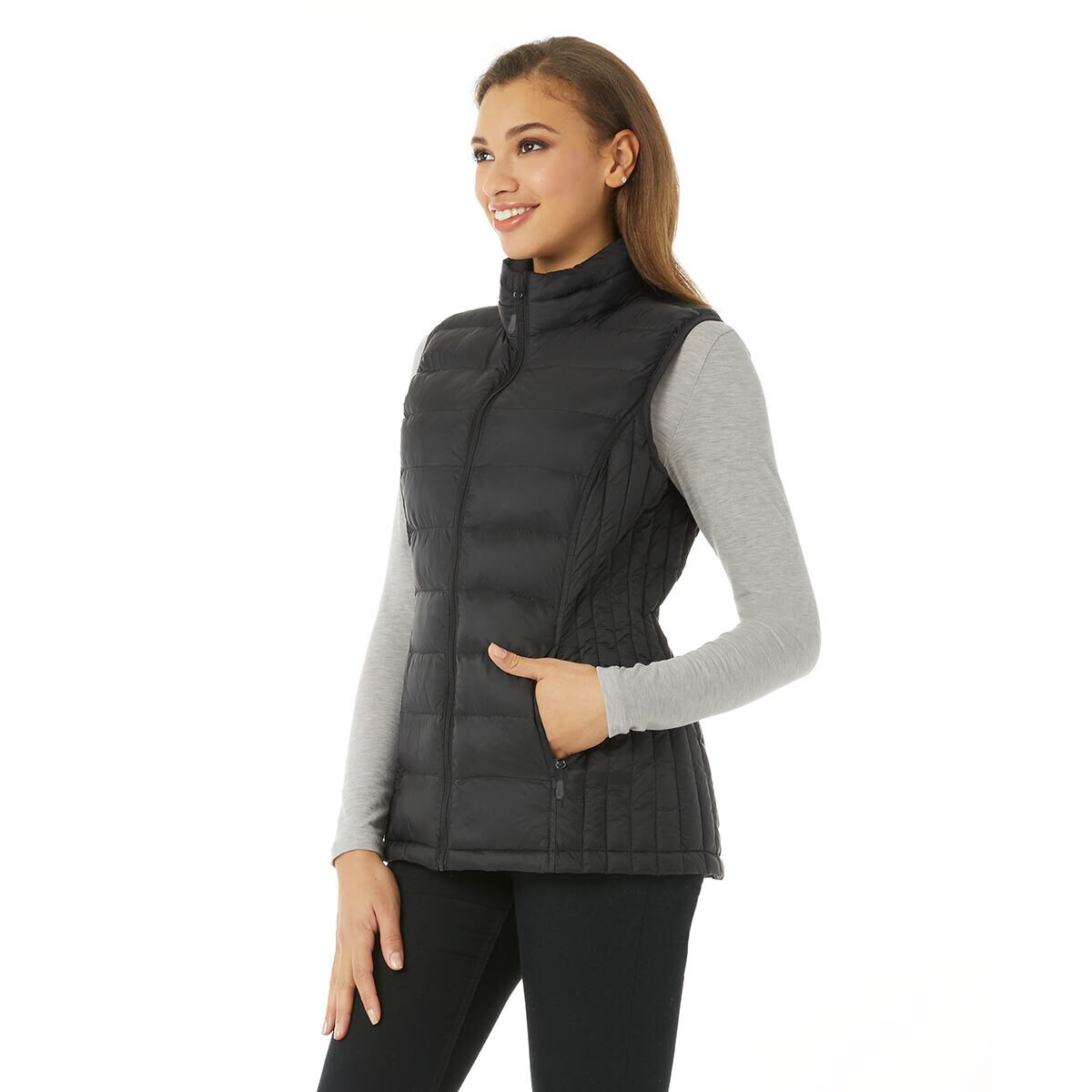 costco packable vest