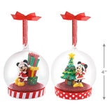 Buy Mickey & Minnie Globe Ornaments Set of 2 Dimensions Image at Costco.co.uk