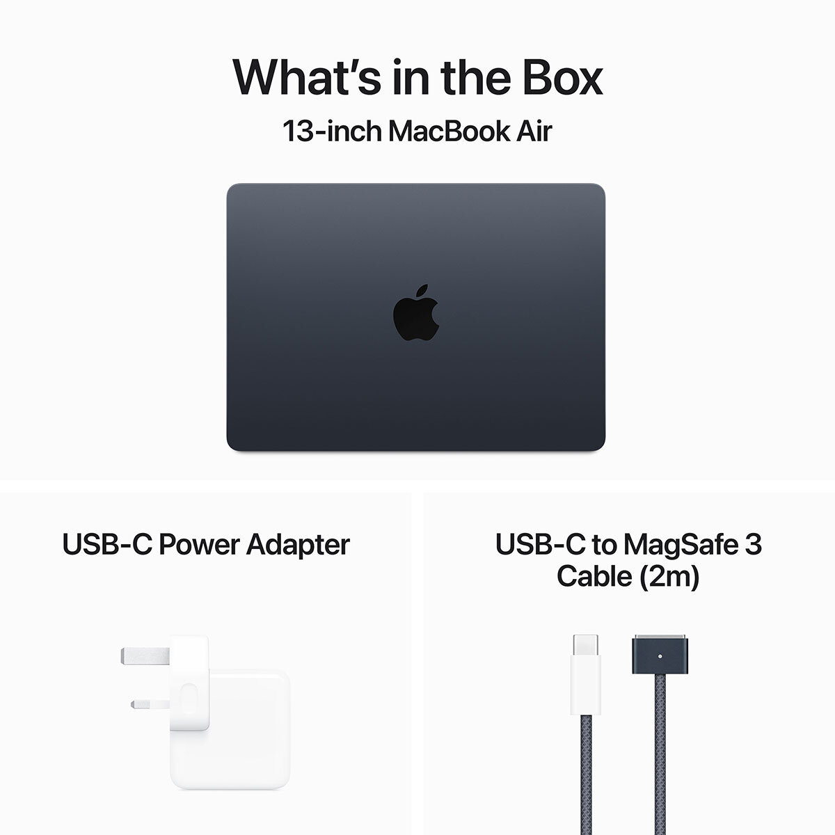 Buy Apple MacBook Air 2024, Apple M3 Chip, 8GB RAM,256GB SSD, 13.6 Inch in Midnight, MRXV3B/A at costco.co.uk