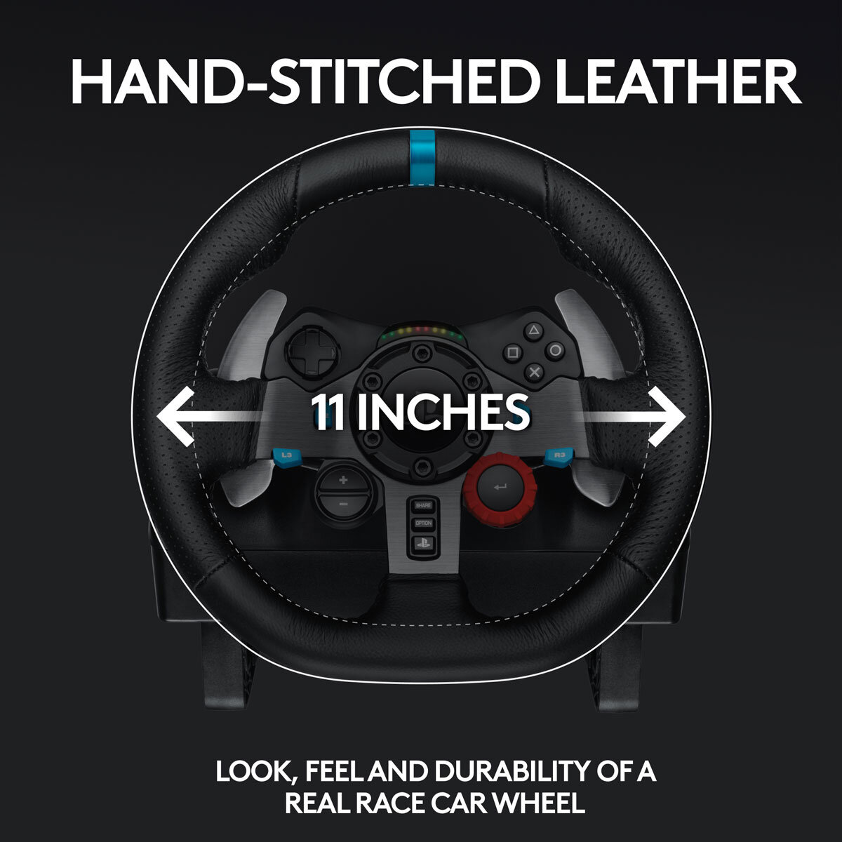 Logitech G920 Driving Force Gaming Steering Wheel & Pedal Compatible with Xbox Series X & One