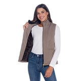 Weatherproof Ladies Quilted Plush Lined Vest