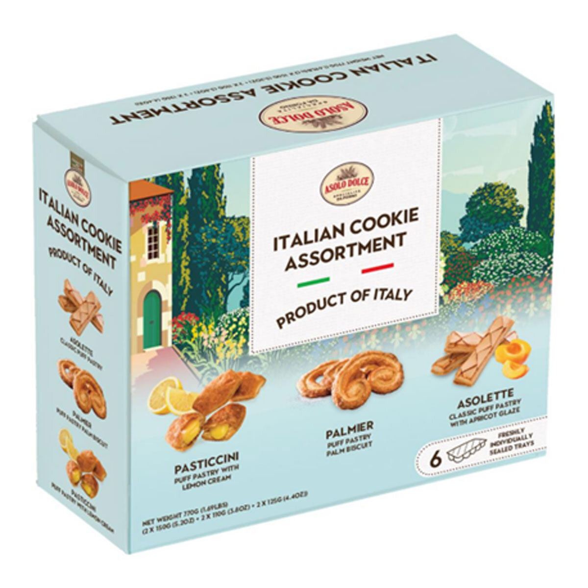 Asolo Dolce Italian Cookie Assortment, 690g