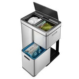 EKO Mirage Plus Recycling Bin 30+15+15L Recycling Bin