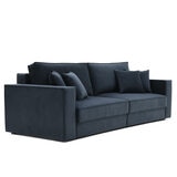 Coddle Infinity Navy Velvet Convertible Sofa Bed