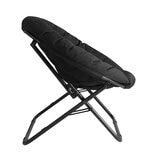 Idea Nuova Oversized Saucer Folding Chair Side Angle