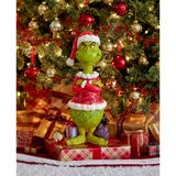 20 Inch (50.8cm) Christmas Grinch Santa Statue