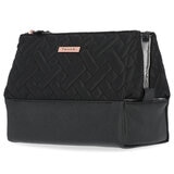 Tahari Cosmetic Bag with 3 Sections in Black