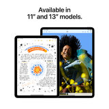 Apple iPad Air 6th Gen 2024, 11 Inch, WiFi+Cellular 512GB in Starlight, MUXN3NF/A