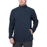 Mondetta Mens Quarter Zip Pullover in Navy