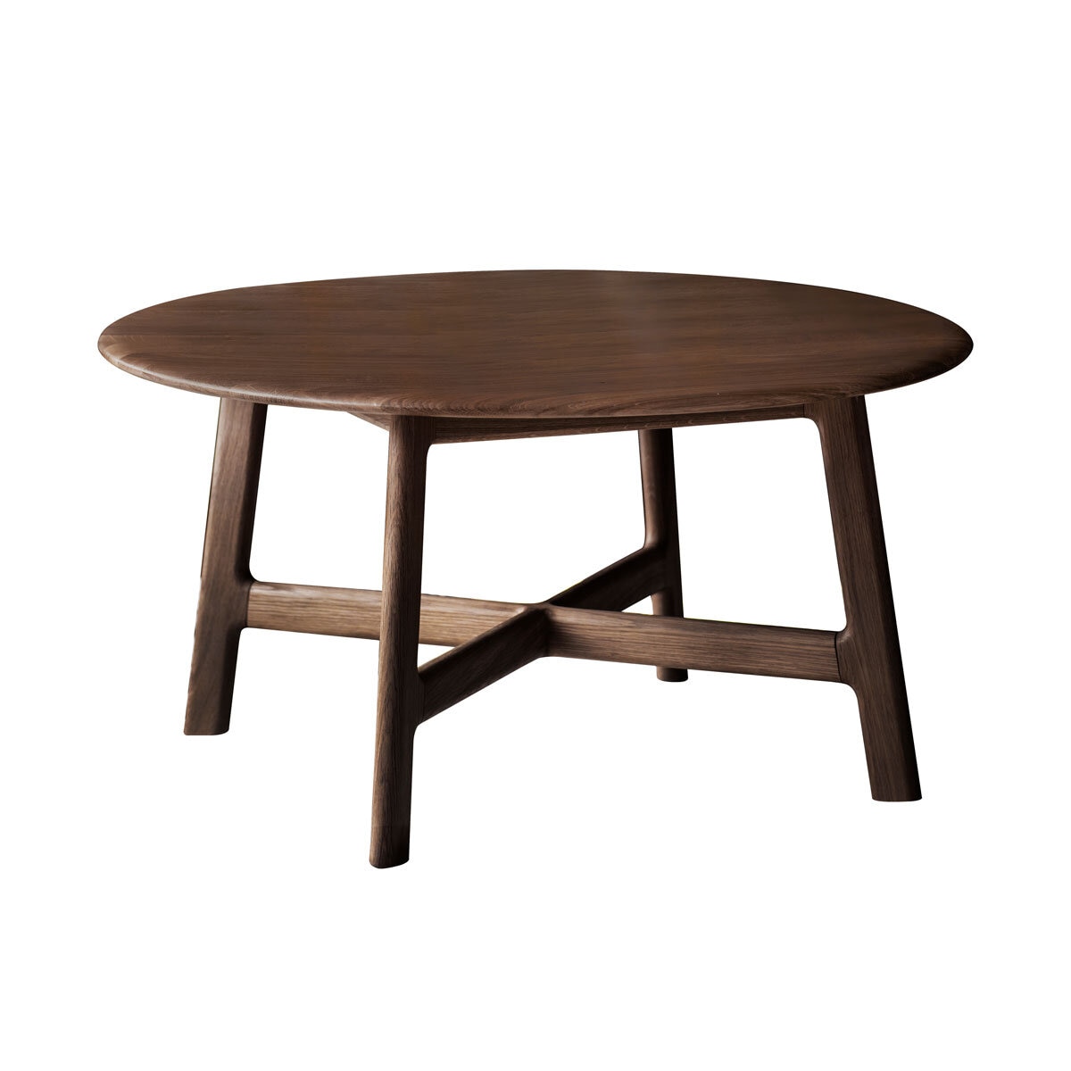 Gallery Madrid Walnut Round Coffee Table