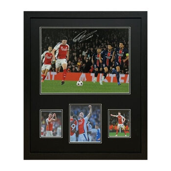 Declan Rice Signed Framed Arsenal Photo