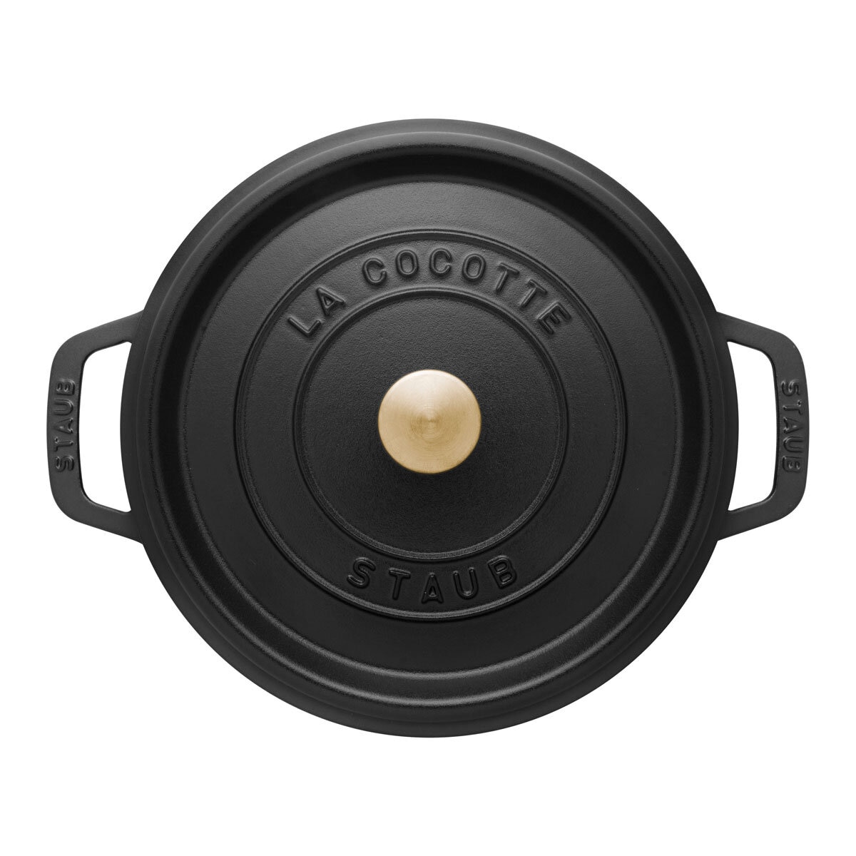 staub cocotte black