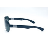 Ray-Ban Gunmetal and Black Sunglasses with Green Lenses, RB3672 004/71