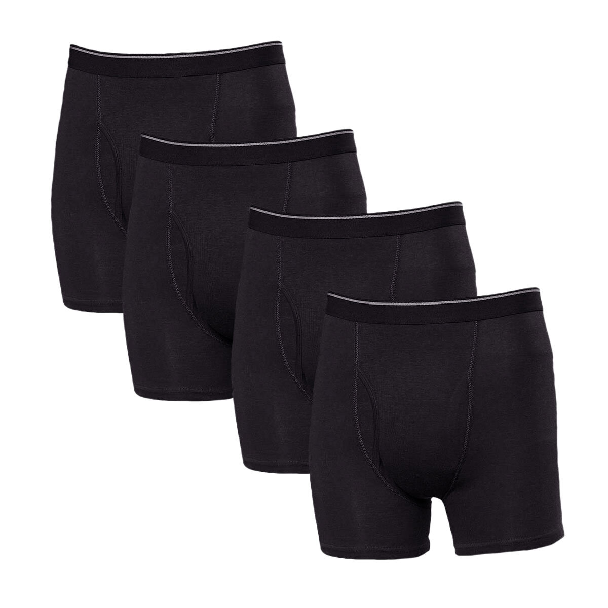 Kirkland Signature Men's 4 Pack Boxer Shorts, Large | Cos...