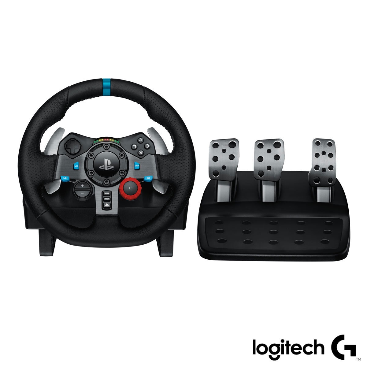 Logitech G29 Driving Force Gaming Steering Wheel & Pedal Compatible with PS4 & PS5