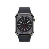 Buy APPLE WATCH S8 41 GraPHite SS MIdnight SP CEL-GBR, MNJJ3B/A at Costco.co.uk