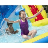 Lifestyle image of children playing in the splash pool Lifestyle image of children playing in the splash pool