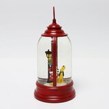 Disney Spinning Lantern with mickey and minnie under a lampost