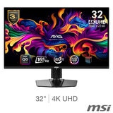 MSI MAG 321UP 4K Ultra HD 165Hz QD-OLED Gaming Monitor, 9S6-3DD39T-015