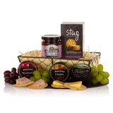 Just Say Cheese Christmas Gift Basket