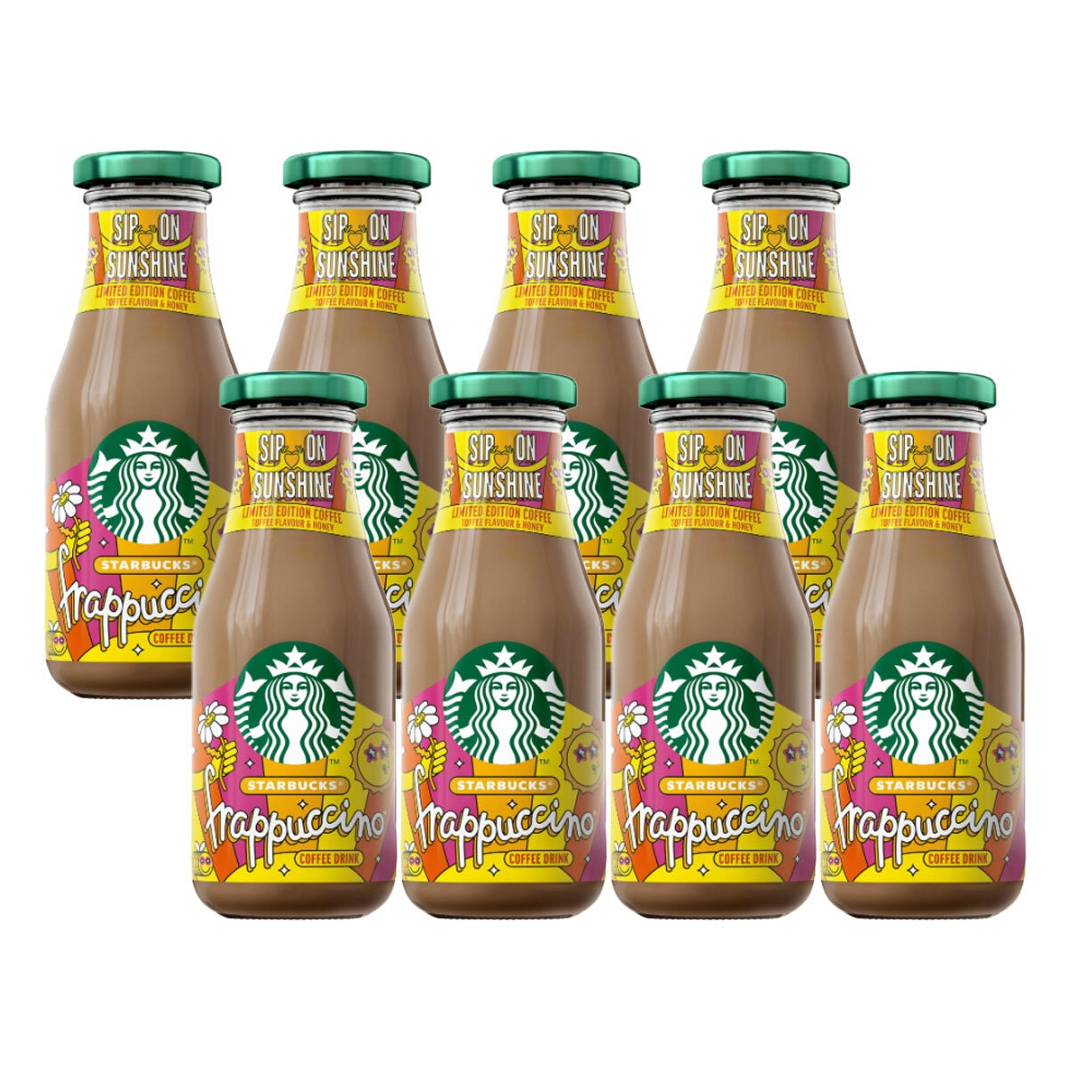 Starbucks Frappuccino Sip On Sunshine, 8 x 250ml