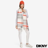 DKNY Hat & Scarf Set in Orange