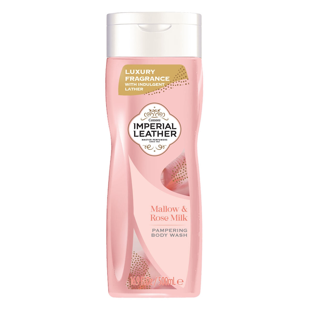 Imperial Leather Pampering Body Wash with Mallow & Rose Milk, 4 x 500ml