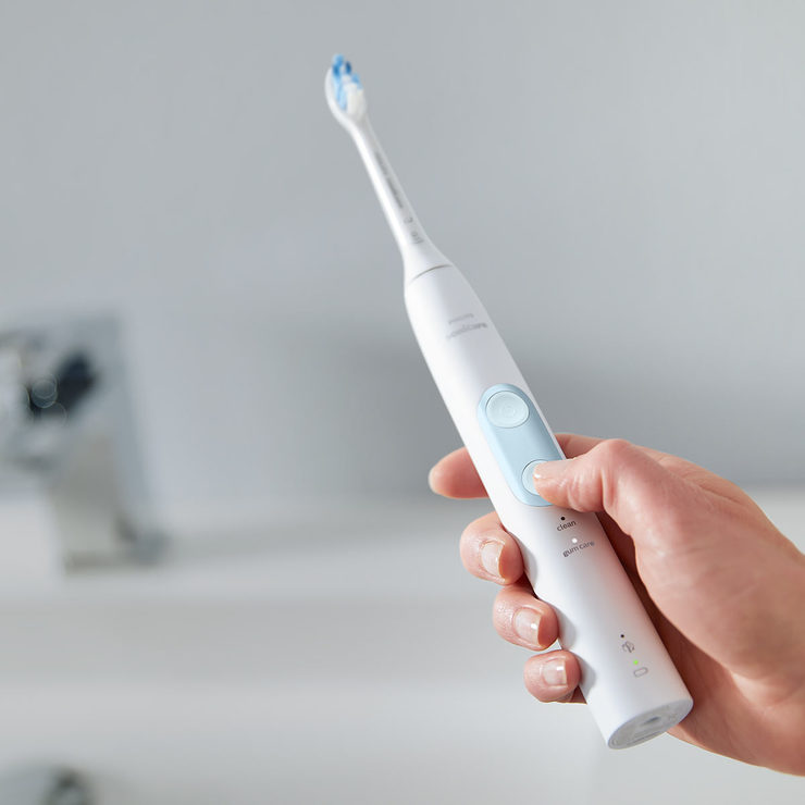 Philips Sonicare ProtectiveClean 5100 Sonic Electric Toothbrush, White