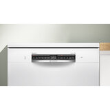 Bosch SMS4EMW06G Series 4 Freestanding 14 Place Setting Dishwasher, B Rated in White