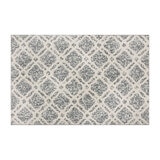 Devgiri Jacquard Rug in Grey Ivory