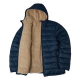 32 Degrees Men's Sherpa Lined Jacket in Navy