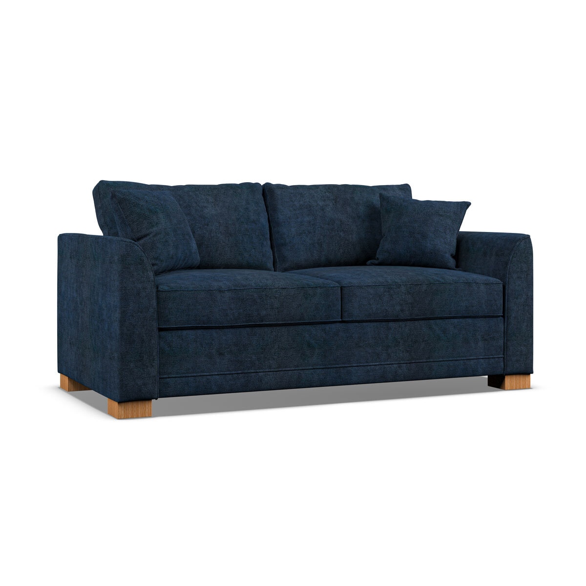 Devon Navy Fabric Sofa Bed