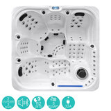 Blue Whale Spa Empire Beach 112-Jet 5 Person Hot Tub - Delivered and Installed