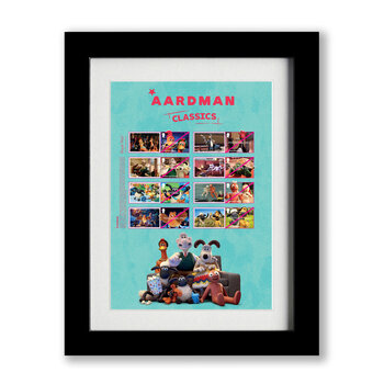 Aardman Classic Royal Mail® Framed Collectors Sheet
