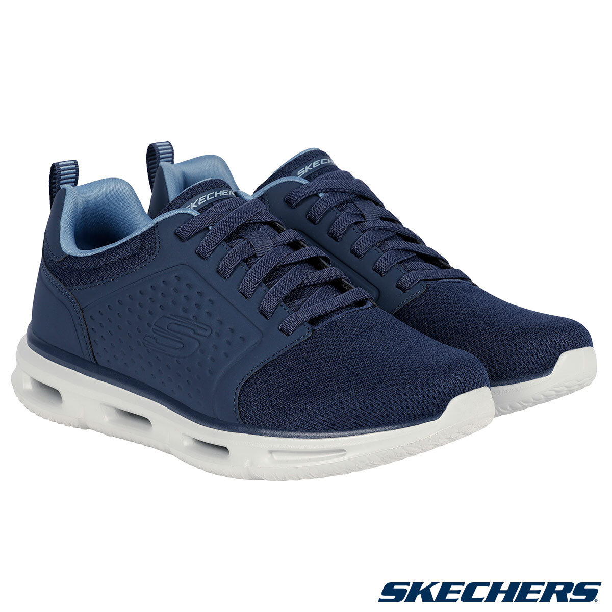 Skechers Men s Glide Lite Trainer in Navy Costco UK