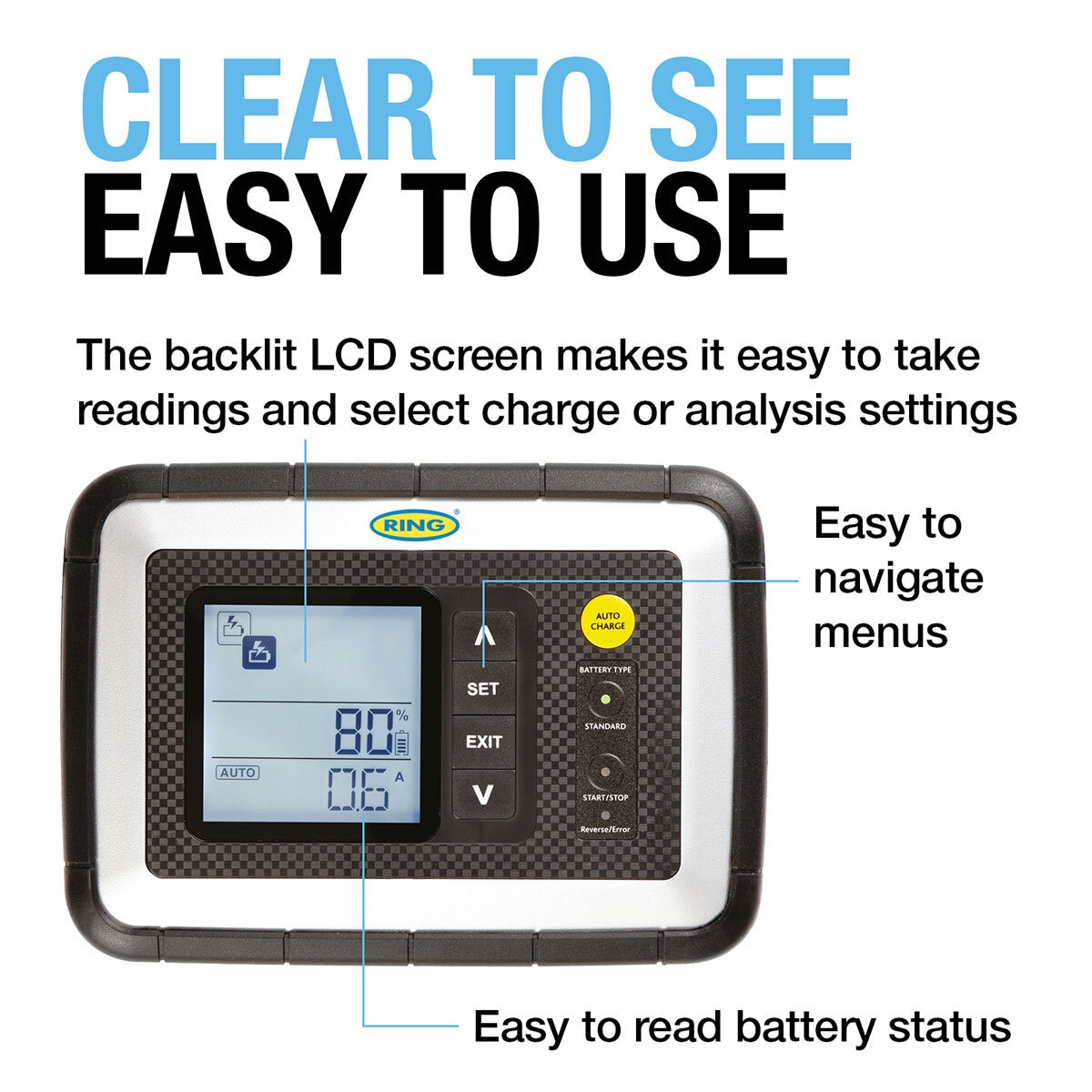 RING SMART DIAGNOSTIC BATTERY CHARGER RSC612 at costco.co.uk